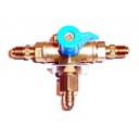 High pressure changeover valve assy, 1/4 MFL, Chudnow