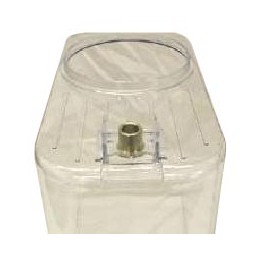 5-gallon bowl - Crathco 1288 - with stainless steel outlet tube