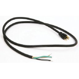 6' 16/3 black 5-15P SJTW 105C cord set
