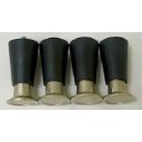 Heavy duty leg, 4 inches, 3/8-16 - 4 pack