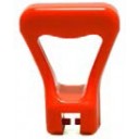 Red faucet handle, blank