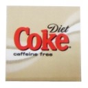 FS valve label, Caffeine Free Diet Coke 2x2