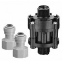 65 psi water pressure reducer valve, 1/4" John Guest® fittings