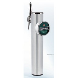 Tango tower chrome 1 faucet glycol cooled LED (faucet and handle sold separately)