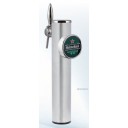 Tango tower chrome 1 faucet glycol cooled, LED medallion