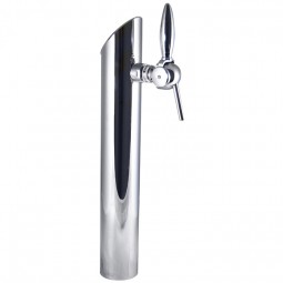 Apollo tower chrome 1 faucet glycol cooled (faucet and handle sold separately)