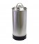 5.0 gallon stainless steel cleaning can with 2 "D" and 2 "U" valves