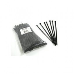 Cable ties 21" heavy duty, UV black, 120 tensil, 100/bag