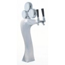 Panther ice tower 3 faucet chrome, LED medallions
