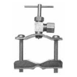 Self piercing needle saddle valve kit #M-104-VSP, 1/4 tube OD