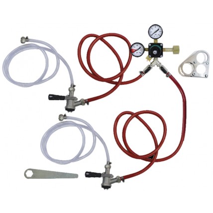 D system tapping kit (CO2) for 2 tap picnic cooler