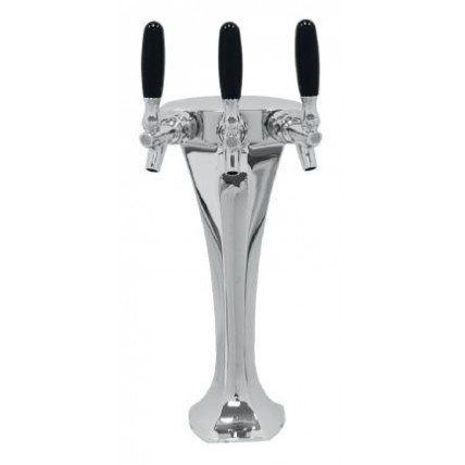 Mongoose tower 3 faucet chrome air cooled