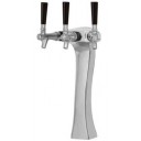 Panther tower 3 faucet chrome air cooled for Kegerator (faucets and handles sold separately)