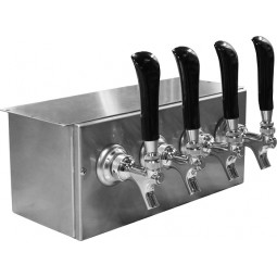 Underbar 14" Space-Mizer dispenser 4 faucets