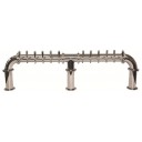 Lions Gate column 12 faucet polished SS (faucets and handles sold separately)