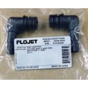 Inlet/Outlet fitting for G56 & K56, 1/2"-3/8" plastic barb elbow