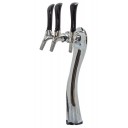 Lucky chrome tower glycol cooled 3 faucets ETLS approved (faucets and handles sold separately)