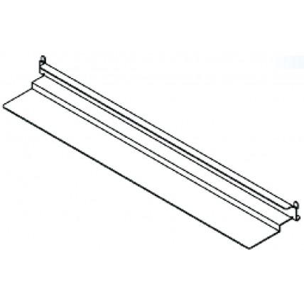 Stainless steel bottom support combination pan slides (1 set)