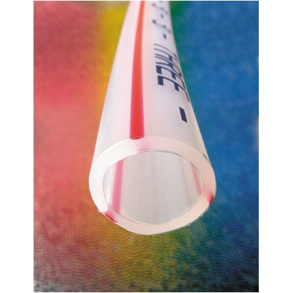 Bev-Seal Ultra #9 pink trace single line barrier tubing 1/4"ID x 3/8"OD 500'