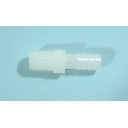 Inlet/Outlet fitting for 2125 1/4" MPT x 3/8" barb nylon straight
