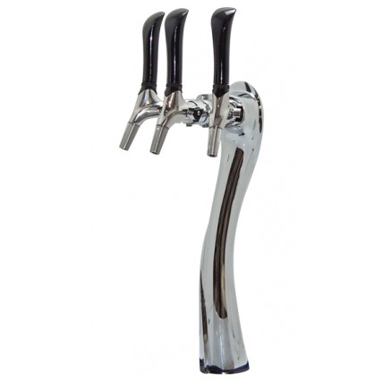 Lucky tower 3 faucet chrome ETLS approved