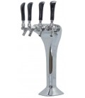 Mongoose tower 4 faucet chrome glycol cooled (faucets and handles sold separately)