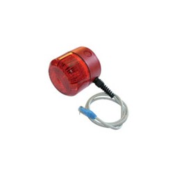 Red weatherproof LED flashing beacon with clicking sound for MK9 & MK10
