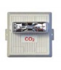 Horn/Strobe LED for outdoor use - Must be CO2 certified to install LogiCO2 alarms