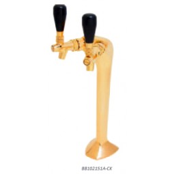 Mongoose tower 3 faucet gold (faucets and handles sold separately)