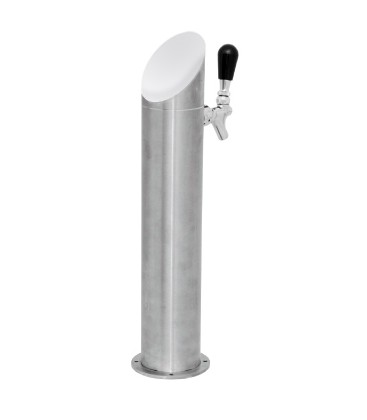 Column tower Sun slant top 1 faucet lighted logo