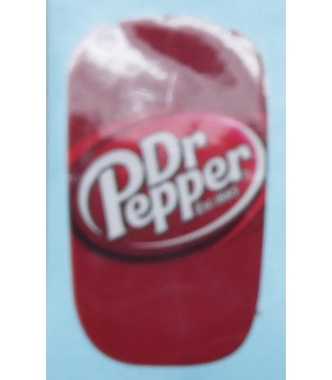 Flomatic label Dr. Pepper
