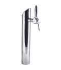 Apollo tower chrome 1 faucet air cooled LED (faucet and handle sold separately)