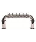 Lions Gate tower 6 faucet polished SS (faucets and handles sold separately)