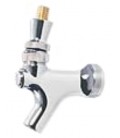 Beer faucet creamer action SS shaft brass lever