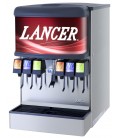 Ice-Bev Dispenser 22" 6 VersaPour self-serve lever valves generic graphics
