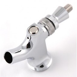 Beer faucet chrome plated SS lever