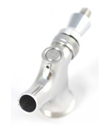 Beer faucet SS body and lever