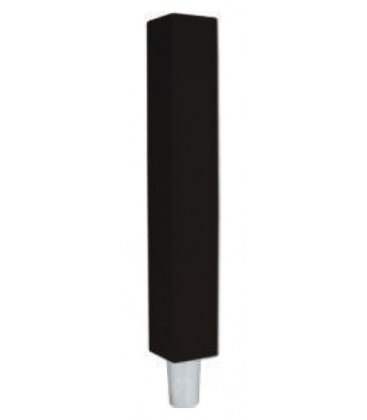 Black Baton with chrome base