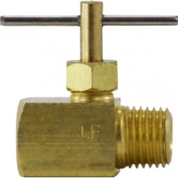 Brass 1/4 FIP x MIP needle valve