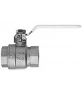 1-1/4" F x F lead free brass full port ball valve