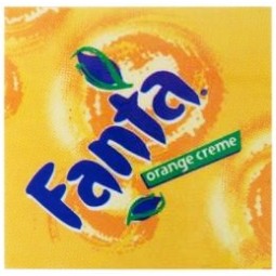 FS valve label, Fanta Orange Creme 2x2