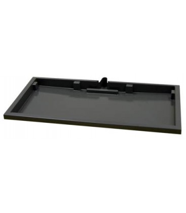 Drip tray, 23" 1 piece, center drain soft plb