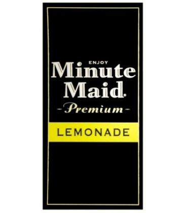 FS valve label, Minute Maid Lemonade 2x4