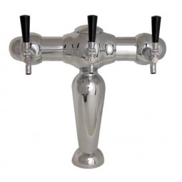 Monaco tower 2 faucet chrome glycol cooled (faucets and handles sold separately)