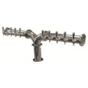 Albatross tower 6 faucet polished SS glycol cooled (faucets and handles sold separately)