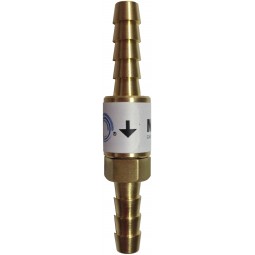 1/4" check valve straight