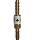 Check valve straight 1/4” x 1/4”