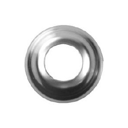 Flange for beer shank, stainless