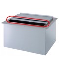 Ice chest bottom lid 15x22