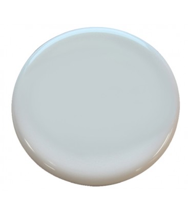 82mm diameter white ceramic medallion
